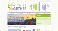 Desktop Screenshot of ochealthiertogether.org